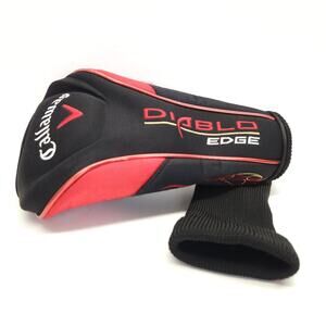 Callaway Diablo Edge Driver Head Cover Golf Club Black Red Replacement